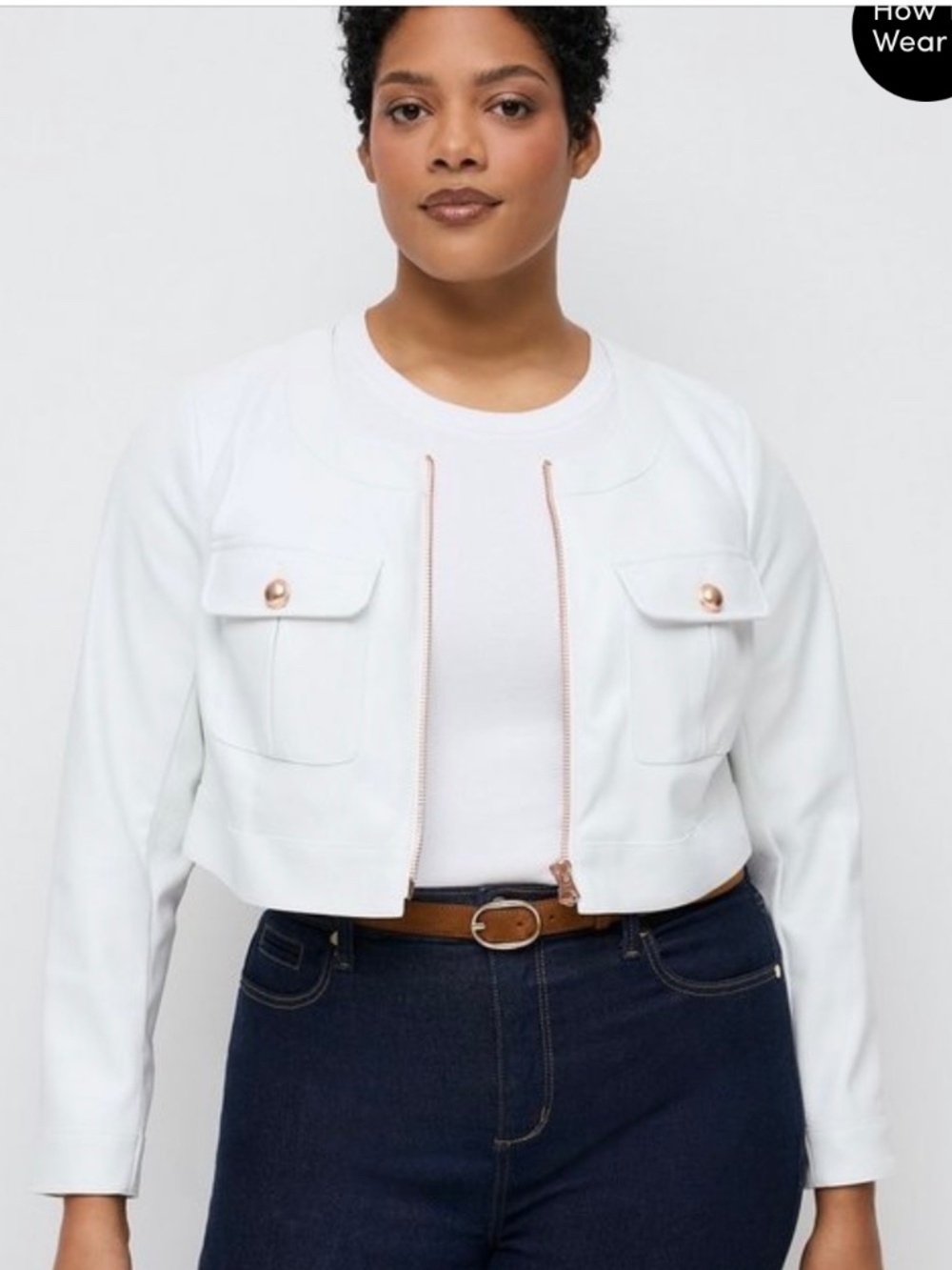 Faux Leather jacket